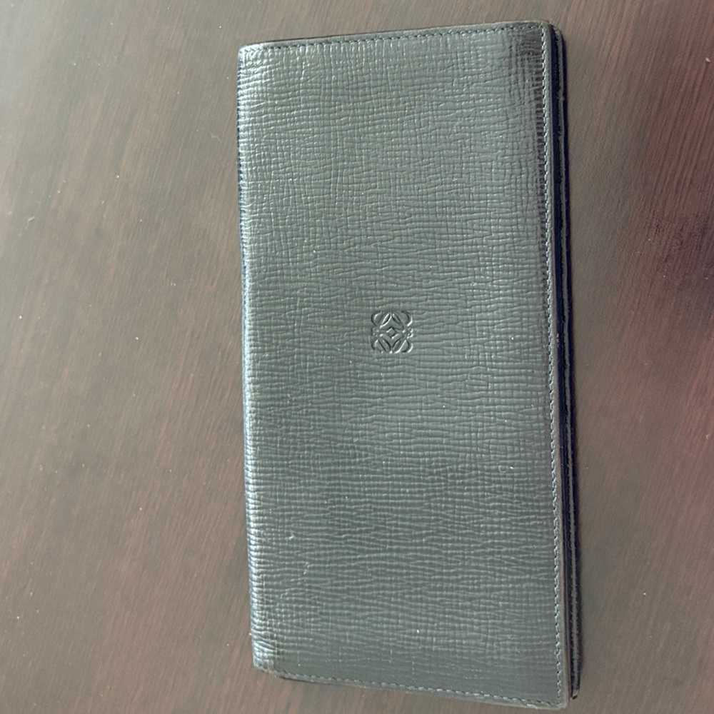 Loewe Dark Leather Wallet
